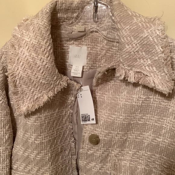 NEW oversized HM beige jacket - Picture 2 of 3